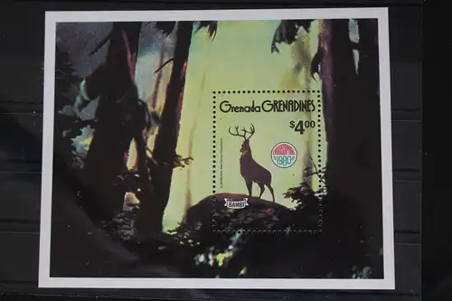 Grenada/Grenadinen Block 51 mit 427 postfrisch Walt Disney #FM894