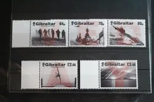 Gibraltar 1950-1954 postfrisch #FM325