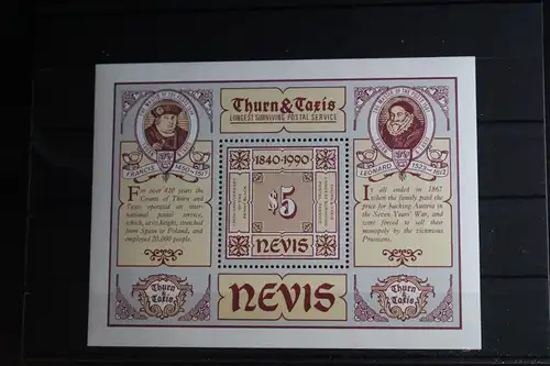 Nevis Block 22 postfrisch #FN658