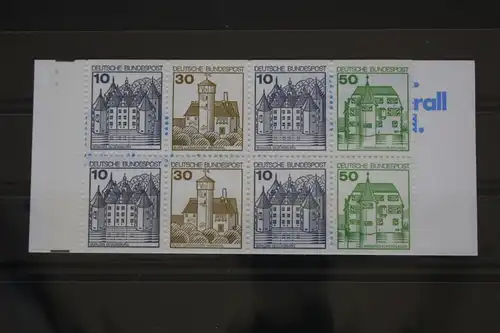 BRD MH 22I ad K2 mZ postfrisch Markenheftchen #FM398