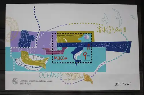 Macau Block 55 mit 971 postfrisch #FO887