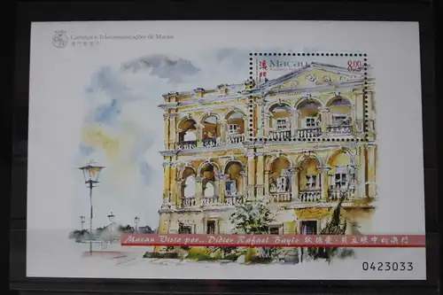 Macau Block 60 mit 996 postfrisch #FO944
