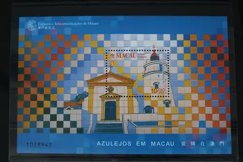 Macau Block 61 mit 1001 postfrisch #FO953