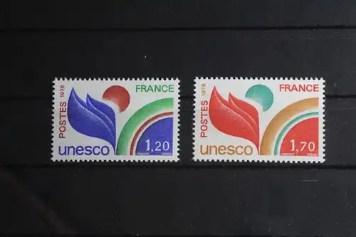 Frankreich Dienstmarken Unesco 19-20 postfrisch #FN575