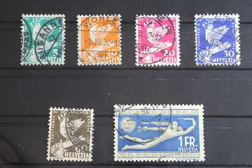 Schweiz 250-255 gestempelt #FL201