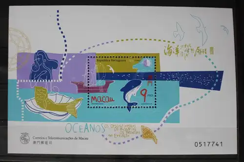 Macau Block 55 mit 971 postfrisch #FO885