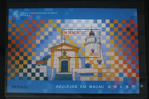 Macau Block 61 mit 1001 postfrisch #FO951