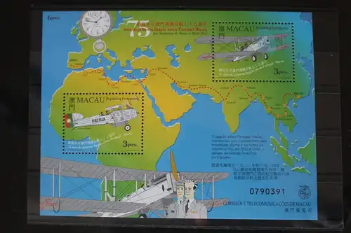 Macau Block 65 mit 1014–1015 postfrisch #FO987