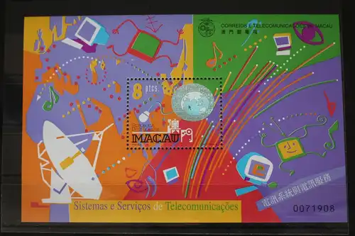 Macau Block 67 mit 1026 postfrisch #FO860