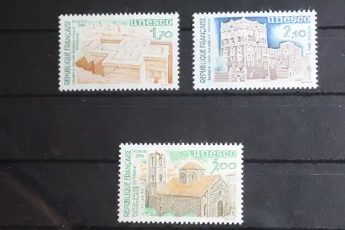 Frankreich Dienstmarken Unesco 31-33 postfrisch #FN580