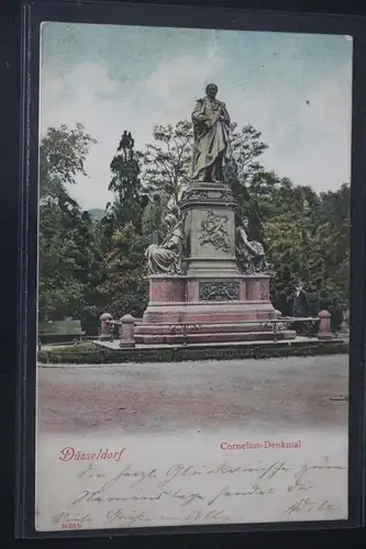 AK Düsseldorf Cornelius-Denkmal 1902 #PL982