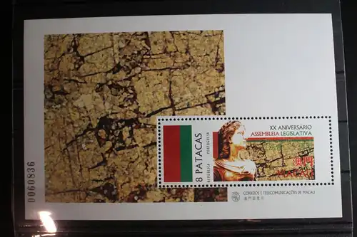 Macau Block 39 mit 882 postfrisch #FS121