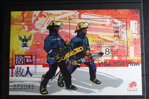 Macau Block 90 mit 1147 postfrisch #FP627