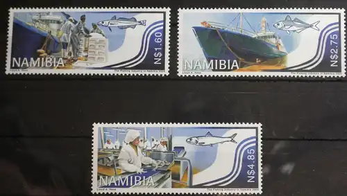Namibia 1132-1134 gestempelt #FN946