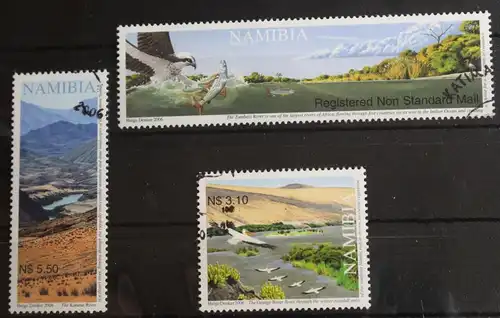 Namibia 1206-1208 gestempelt #FN971