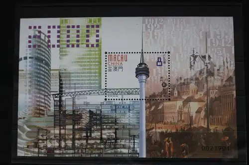 Macau Block 74 mit 1069 postfrisch #FP563