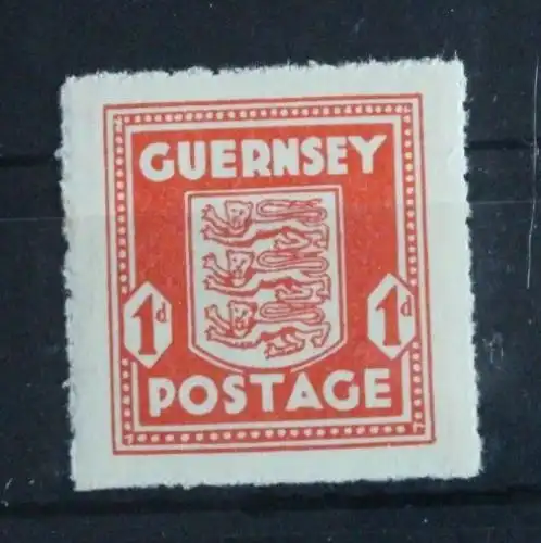 Deutsche Besetzung 2. WK Kanalinseln Guernsey 2 postfrisch #FO307
