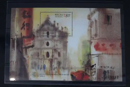 Macau Block 43 mit 903 postfrisch #FO823