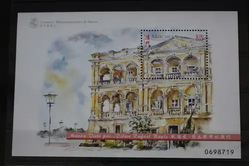 Macau Block 60 mit 996 postfrisch #FO848