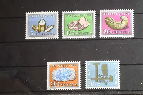 Schweiz 714-718 postfrisch Pro Patria #FN768