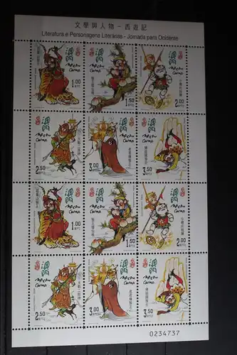 Macau 1099-1104 postfrisch Kleinbogen #FP739