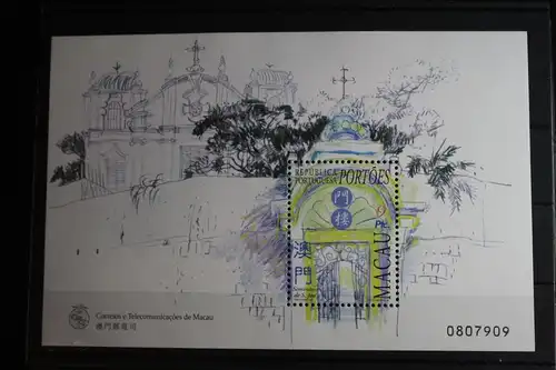 Macau Block 52 mit 959 postfrisch #FS190