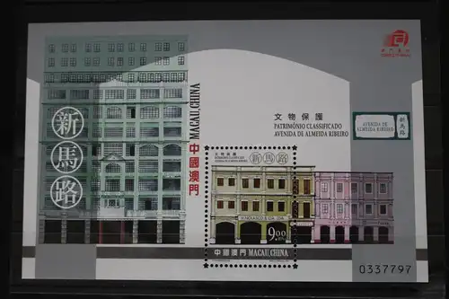 Macau Block 76 mit 1076 postfrisch #FP573