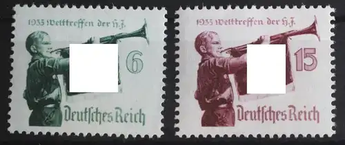 Deutsches Reich 584x-585x postfrisch #FP043