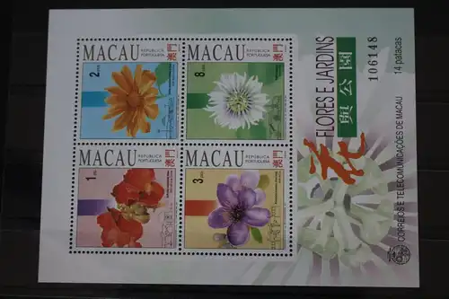Macau Block 23 mit 735–738 postfrisch #FO808