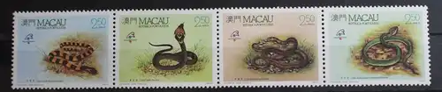 Macau 620-623 postfrisch Viererstreifen #FS014