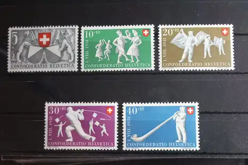 Schweiz 555-559 gestempelt Pro Patria #FN728