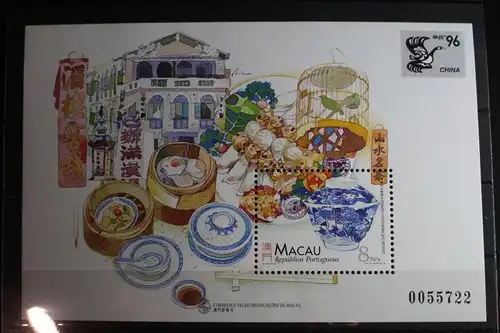 Macau Block 37 mit 863 postfrisch #FS115