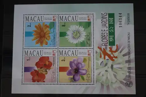 Macau Block 23 mit 735–738 postfrisch #FO807