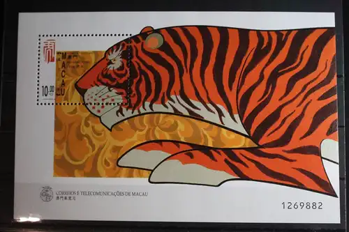 Macau Block 50 mit 947 postfrisch #FS168