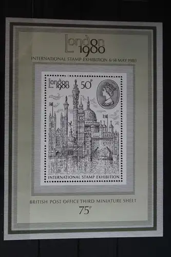 Großbritannien Block 3 postfrisch #FT518