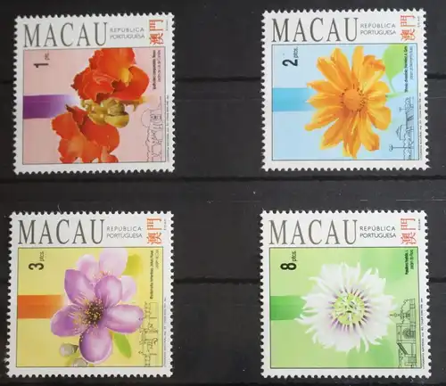 Macau 735–738 postfrisch #FS071