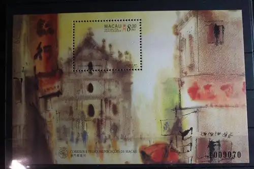 Macau Block 43 mit 903 postfrisch #FS136