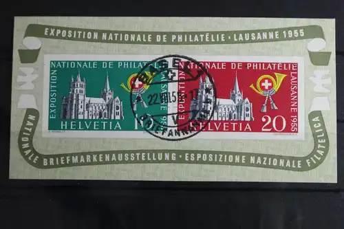 Schweiz Block 15 gestempelt #FT455