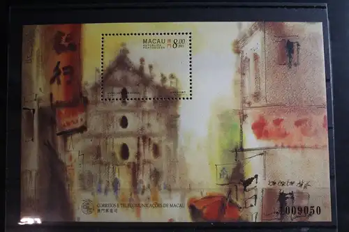 Macau Block 43 mit 903 postfrisch #FP937