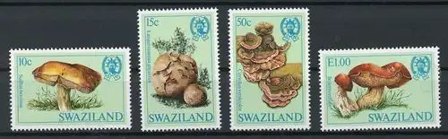 Swaziland 462-465 postfrisch Pilze #HE773