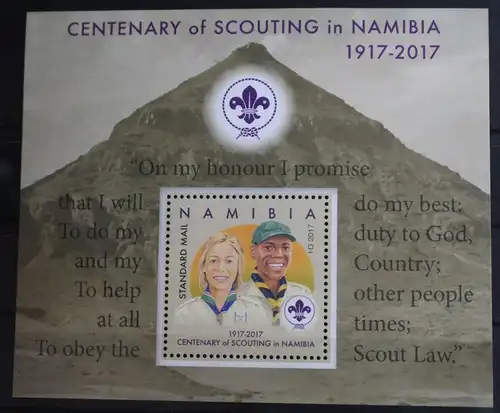 Namibia Block 94 postfrisch #FN843