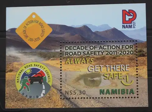 Namibia Block 76 postfrisch #FS720