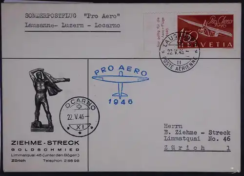 Schweiz 470 auf Brief als FDC #BB690