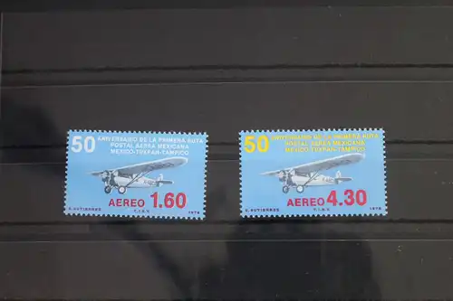 Mexiko 1584-1585 postfrisch Luftfahrt #FS263