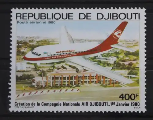 Dschibuti 270 postfrisch Luftfahrt #FS300
