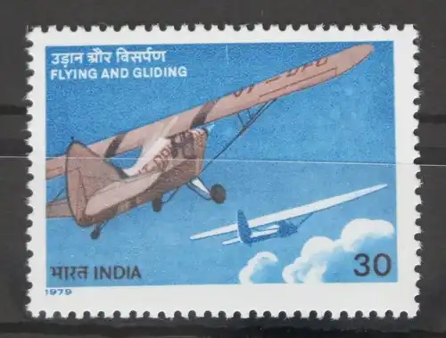Indien 806 postfrisch Luftfahrt #FS455