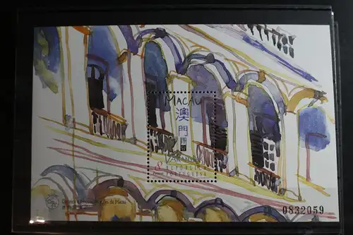 Macau Block 47 mit 931 postfrisch #FP944