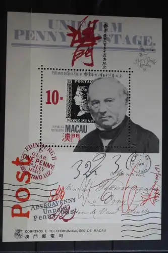 Macau Block 13 mit 644 postfrisch #FS032