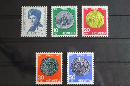 Schweiz 751-755 postfrisch Pro Patria #FT437