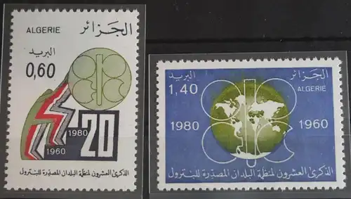 Algerien 755-756 postfrisch #FT816